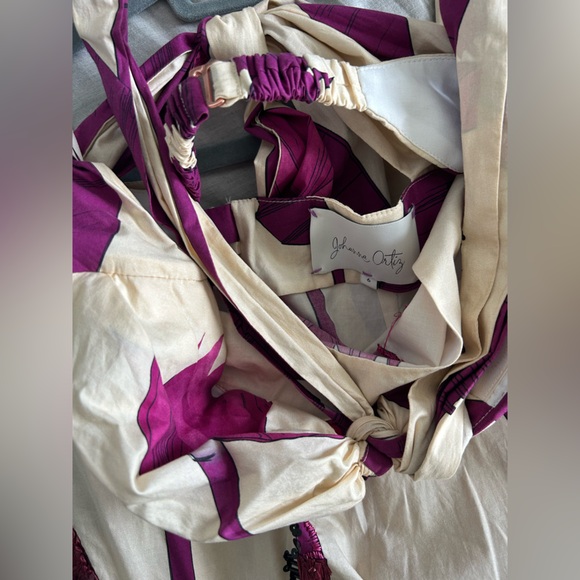 Johanna Ortiz $1,995 CARELESS FLORAL ANKLE dress - Picture 12 of 13